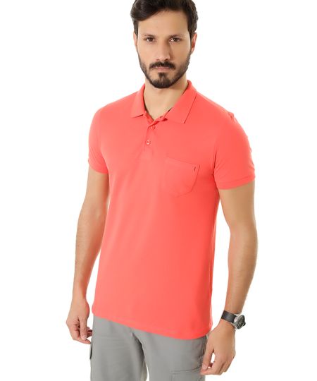 Polo-em-Piquet-com-Bolso-Coral-8358376-Coral_1 Polo-em-Piquet-com-Bolso-Coral-8358376-Coral_1