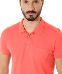 Polo-em-Piquet-com-Bolso-Coral-8358376-Coral_4