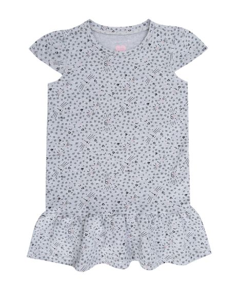 Vestido-Estampado-de-Gatinhos-Cinza-Mescla-8366116-Cinza_Mescla_1
