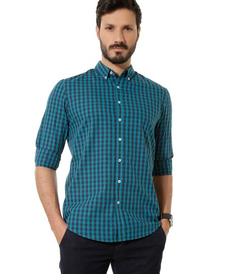 Camisa-Xadrez-Comfort-Verde-Agua-8302460-Verde_Agua_1 Camisa-Xadrez-Comfort-Verde-Agua-8302460-Verde_Agua_1