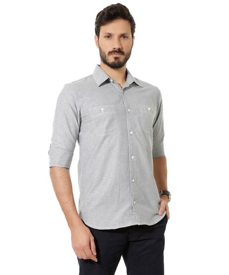 Camisa-Social-Comfort-com-Bolso-Cinza-8353488-Cinza_1