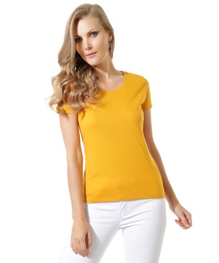 Blusa-Basica-Amarelo-Escuro-8352765-Amarelo_Escuro_1 Blusa-Basica-Amarelo-Escuro-8352765-Amarelo_Escuro_1