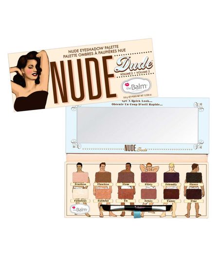 Paleta de Sombras The Balm Nude Dude Menor preço em Paleta de Sombras The Balm Nude Dude