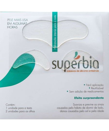 Adesivos de Silicone Antissinais Rosto Menor preço em Adesivos de Silicone Antissinais Rosto