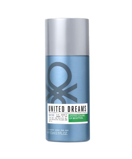 Desodorante Benetton Spray United Dreams Go Far 150ml Menor preço em Desodorante Benetton Spray United Dreams Go Far 150ml