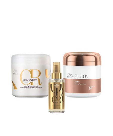 Kit Hidratação + Nutrição + Restauração Wella Professionals é ruim? Kit Hidratação + Nutrição + Restauração Wella Professionals é boa?