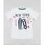 Camiseta-Infantil--New-York--com-Paetes-Dupla-Face-Manga-Curta-Gola-Careca-Cinza-Mescla-Claro-9428470-Cinza_Mescla_Claro_1