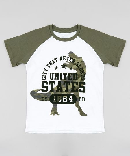 Camiseta-Infantil-Raglan-Dinossauro-Manga-Curta-Off-White-9416383-Off_White_1