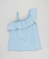 Blusa-Jeans-Infantil-Um-Ombro-So-com-Babado-Azul-Claro-9418347-Azul_Claro_1