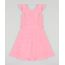 Vestido-Infantil-Estampado-de-Poa-com-Babado-e-No-Sem-Manga-Rosa-9426143-Rosa_1
