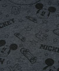 Camiseta-Infantil-Mickey-Mouse-Estampada-Manga-Curta-Gola-Careca-Cinza-Mescla-Escuro-9411982-Cinza_Mescla_Escuro_3