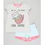 Pijama-Infantil-Gato-Sereia-Manga-Curta-com-Estampa-Listrada-Cinza-Mescla-9405397-Cinza_Mescla_1