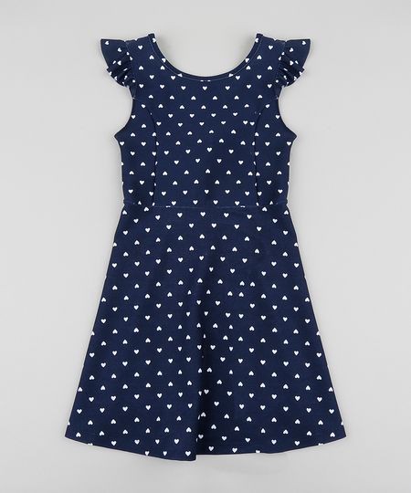 Vestido-Infantil-Estampado-de-Coracao-com-Babado-e-No-Sem-Manga-Azul-Marinho-9426142-Azul_Marinho_1
