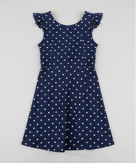 Vestido-Infantil-Estampado-de-Coracao-com-Babado-e-No-Sem-Manga-Azul-Marinho-9426142-Azul_Marinho_1