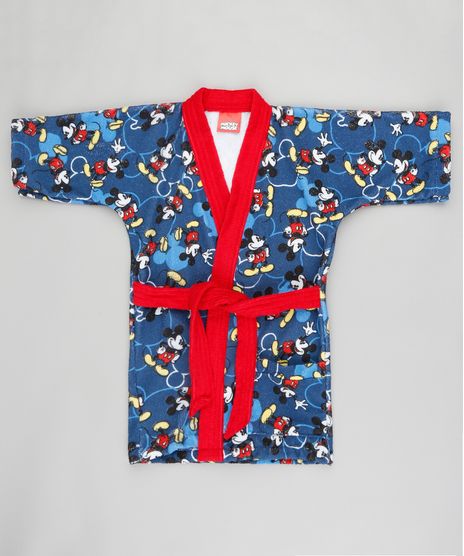 Roupao-Infantil-Mickey-Estampado-Atoalhado-Azul-Marinho-9386647-Azul_Marinho_1