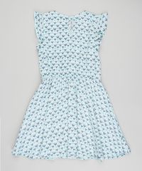 Vestido-Infantil-Estampado-Floral-Manga-Curta-Babado-Decote-Redondo-Verde-Claro-9318828-Verde_Claro_2