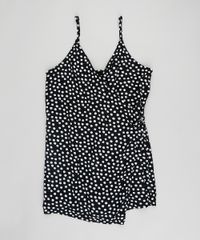 Macaquinho-Infantil-Transpassado-Estampado-de-Poa-Alcas-Finas-Decote-V-Preto-9182807-Preto_1