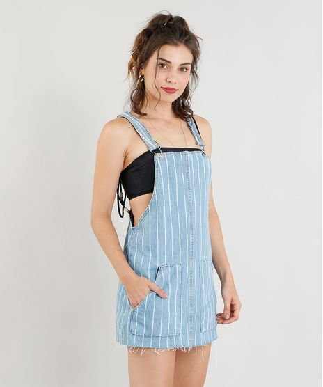 Salopete-Jeans-Feminina-Listrada-com-Bolsos-Azul-Claro-9405607-Azul_Claro_1