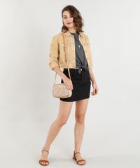 Blusa-Feminina-Lua-e-Sol-com-No-Manga-Curta-Decote-Redondo-Cinza-Mescla-Escuro-9388291-Cinza_Mescla_Escuro_3