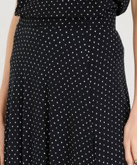 Saia-Feminina-Midi-Estampada-de-Poa-Preta-9399130-Preto_4