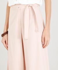 Calca-Pantacourt-Feminina-com-Linho-e-Faixa-para-Amarrar-Rose-9388726-Rose_4