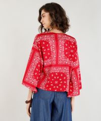 Capa-Feminina-Curta-Estampada-de-Bandana-com-No-Vermelha-9382172-Vermelho_2