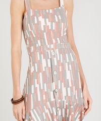 Vestido-Midi-Feminino-Estampado-Geometrico-com-Botoes-Rose-9368031-Rose_4