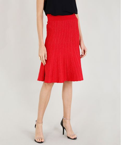 Saia-Sereia-Feminina-com-Lurex-Justa-Vermelha-9420053-Vermelho_1