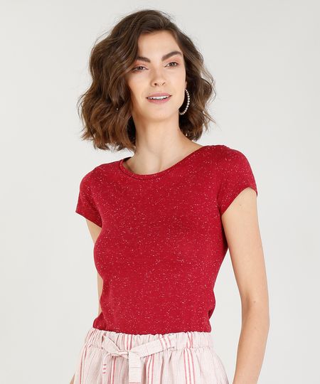 Blusa-Feminina-Basica-Botone-Manga-Curta-Decote-Redondo-Vinho-9278286-Vinho_1 Blusa-Feminina-Basica-Botone-Manga-Curta-Decote-Redondo-Vinho-9278286-Vinho_1
