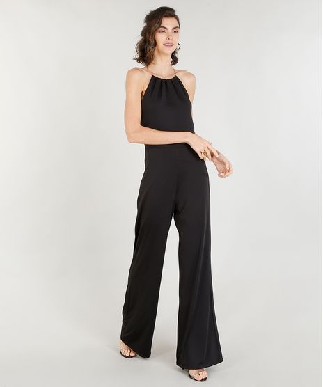 Macacao-Longo-Feminino-com-Argola-de-Metal-no-Decote-Preto-9390322-Preto_1