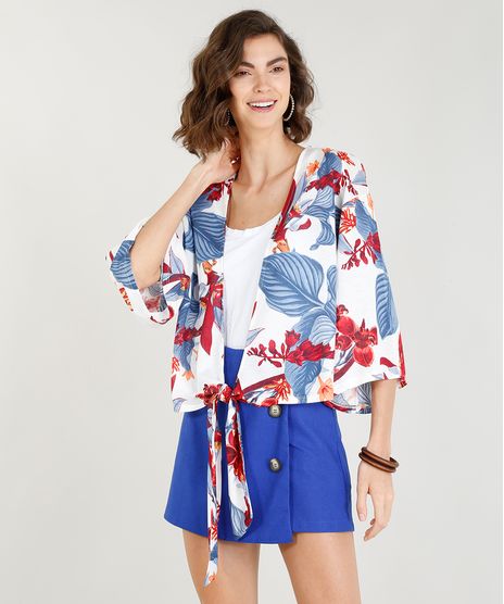 Capa-Feminina-Curta-Estampada-Floral-com-No-Branca-9392261-Branco_1