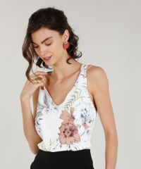 Regata-Feminina-com-Estampa-Floral-Alcas-Cruzadas-Decote-V-Off-White-9334741-Off_White_1