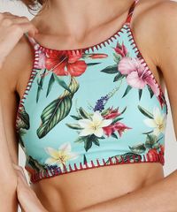 Biquini-Top-Halter-Neck-com-Bojo-Estampado-Floral-com-Croche-Protecao-UV50--Verde-Claro-9320286-Verde_Claro_4