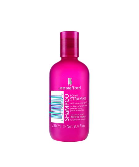 Shampoo Lee Stafford Poker Straight 250ml Menor preço em Shampoo Lee Stafford Poker Straight 250ml