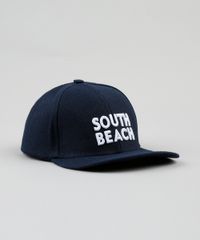 Bone-Infantil--South-Beach--Bordado-Aba-Reta-Azul-Marinho-9438525-Azul_Marinho_2