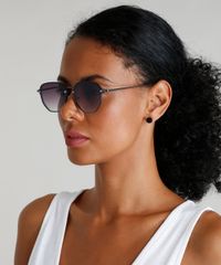 Oculos-de-Sol-Redondo-Feminino-Oneself-Grafite-9465126-Grafite_2
