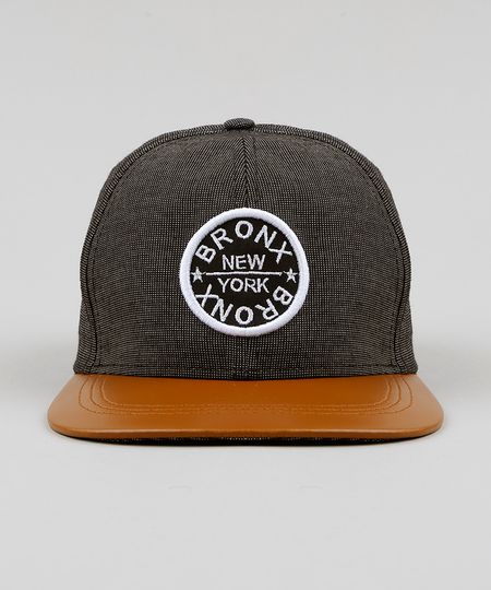 Bone-Masculino-Aba-Reta-com-Bordado--Bronx--Chumbo-9425277-Chumbo_1 Bone-Masculino-Aba-Reta-com-Bordado--Bronx--Chumbo-9425277-Chumbo_1