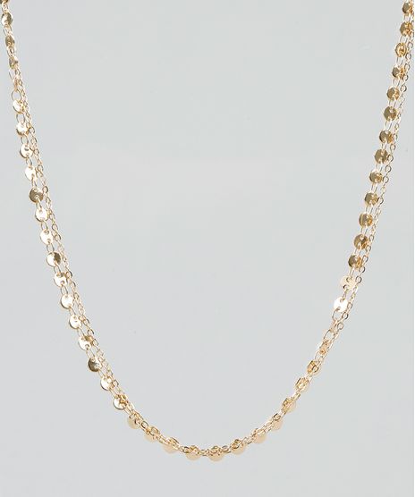 Gargantilha-Choker-Feminina-Dupla-Dourado-9273068-Dourado_1