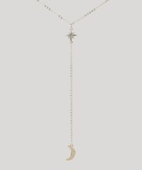 Colar-Feminino-com-Pingente-de-Lua-e-Estrela-Dourado-9292890-Dourado_1