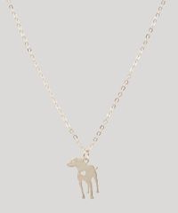Colar-Feminino-com-Pingente-de-Cachorro-Dourado-9292825-Dourado_1