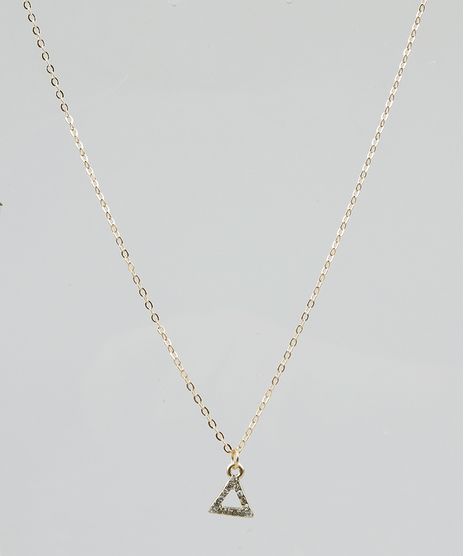 Colar-Feminino-com-Pingente-de-Triangulo--Dourado-9292880-Dourado_1