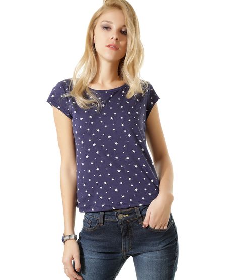 Blusa-Estampada-de-Estrelas-Azul-Marinho-8402213-Azul_Marinho_1