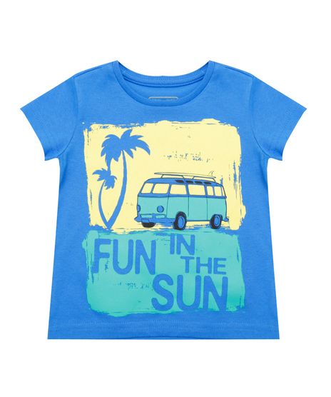 Camiseta--Fun-in-the-sun--Azul-8376676-Azul_1
