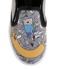 Tenis-Slip-On-Hora-de-Aventura-Cinza-8394384-Cinza_4