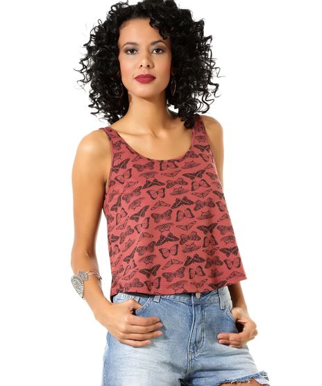 Regata-Estampada-de-Borboletas-Vinho-8317506-Vinho_1