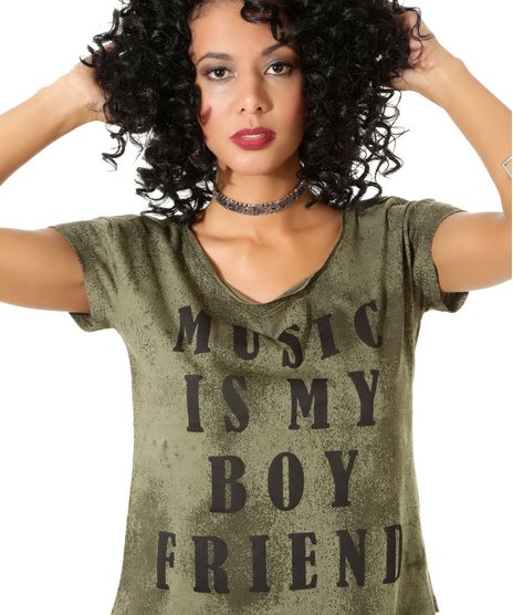 Blusa--Music-is-my-boyfriend--Verde-Militar-8028241-Verde_Militar_1