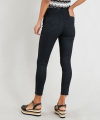 Calca-Feminina-Cigarrete-Missoni-Resinada-com-Ziper-na-Barra-Preta-9390181-Preto_2