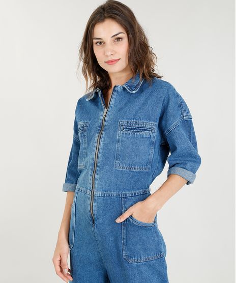 Macacao-Jeans-Pantacourt-Oversized-Feminino-Mindset-com-Bolsos-Azul-Escuro-9391046-Azul_Escuro_1