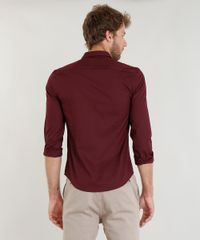 Camisa-Masculina-Slim-Manga-Longa-Vinho-9343393-Vinho_2