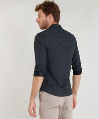 Camisa-Masculina-Slim-Estampada-de-Folhagem-Manga-Longa-Preta-9251571-Preto_2